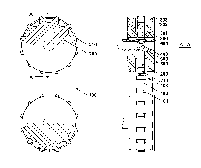 A single figure which represents the drawing illustrating the invention.